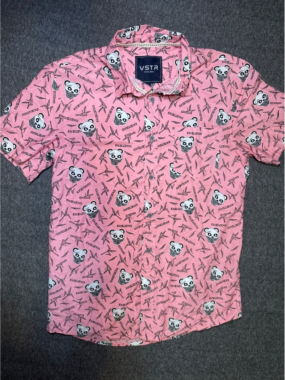 VSTR Pink Button up